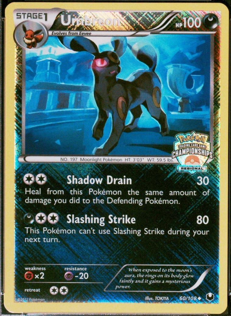 Dark Explorers Umbreon [Regional] Pokémon card